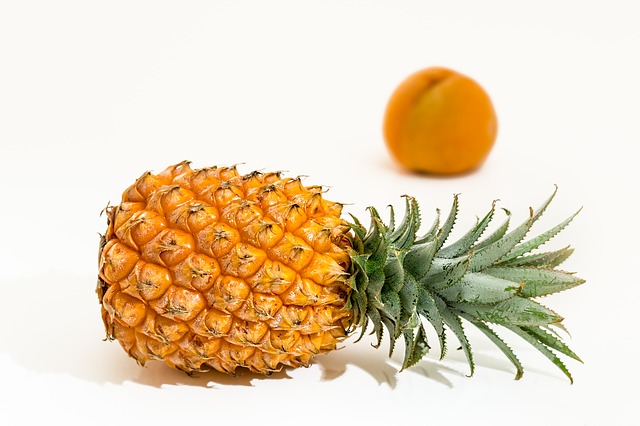 ananas a meruňka