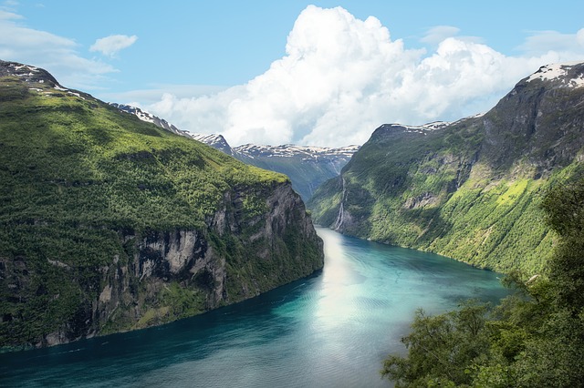 fjordy v Norsku